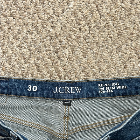 J. Crew ‘96 Slim Wide cropped jeans - Picture 2 of 8